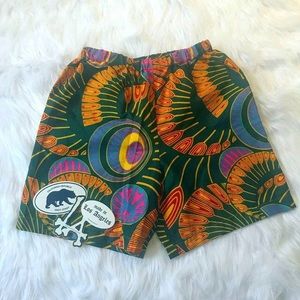 Vintage Patterned Shorts